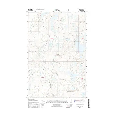 2016 Map of Sawbill Camp, 2016 Print