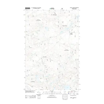 2013 Map of Sawbill Landing, 2013 Print