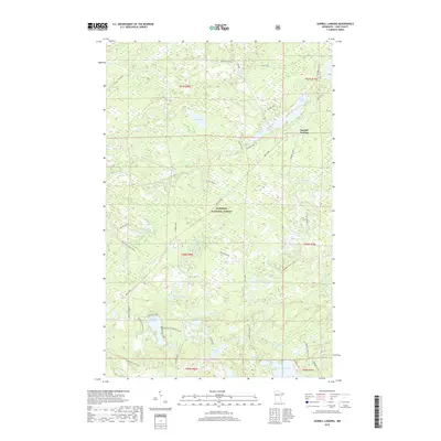 2019 Map of Sawbill Landing, 2019 Print
