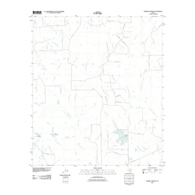 2010 Map of Sawmill Branch, 2010 Print
