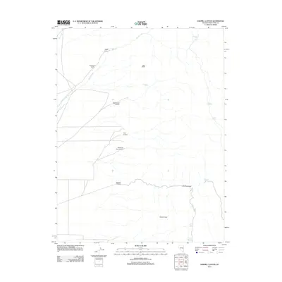 2012 Map of Sawmill Canyon, 2012 Print