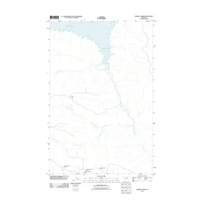 2011 Map of Sawmill Creek, 2011 Print