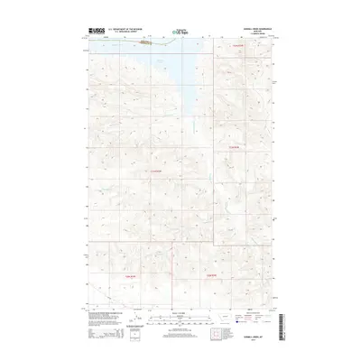 2014 Map of Sawmill Creek, 2014 Print