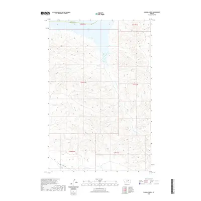 2020 Map of Sawmill Creek, 2020 Print