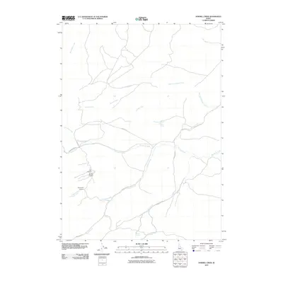 2010 Map of Sawmill Creek, 2010 Print