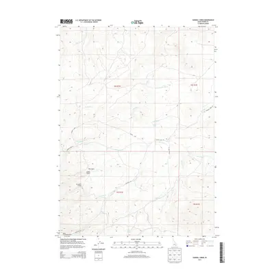 2013 Map of Sawmill Creek, 2013 Print