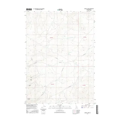 2017 Map of Sawmill Creek, 2017 Print