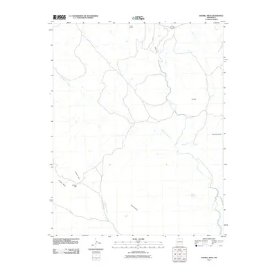 2010 Map of Sawmill Mesa, 2010 Print