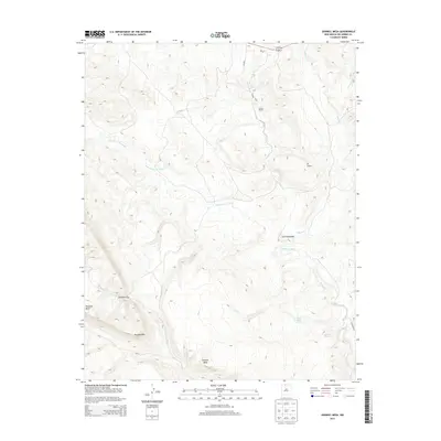 2013 Map of Sawmill Mesa, 2013 Print