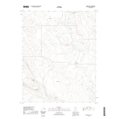 2020 Map of Sawmill Mesa, 2020 Print