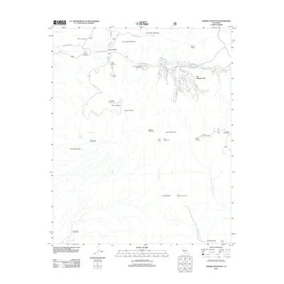 2012 Map of Sawmill Mountain, 2012 Print