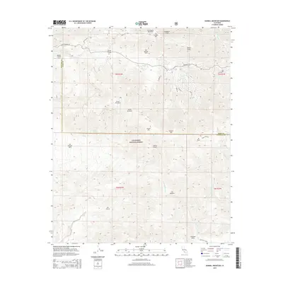 2015 Map of Sawmill Mountain, 2015 Print