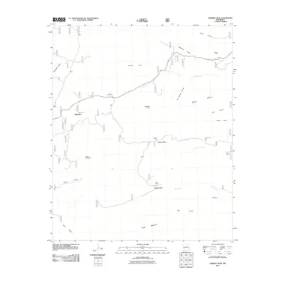 2011 Map of Sawmill Peak, 2011 Print