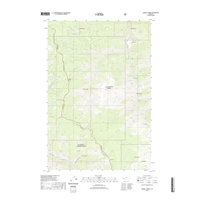 2020 Map of Sawmill Saddle, 2020 Print