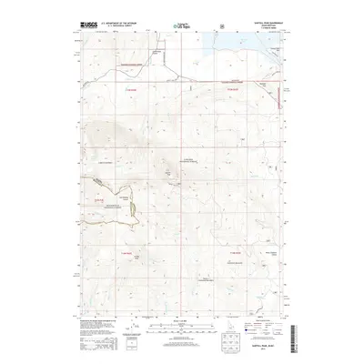 2013 Map of Sawtell Peak, 2013 Print