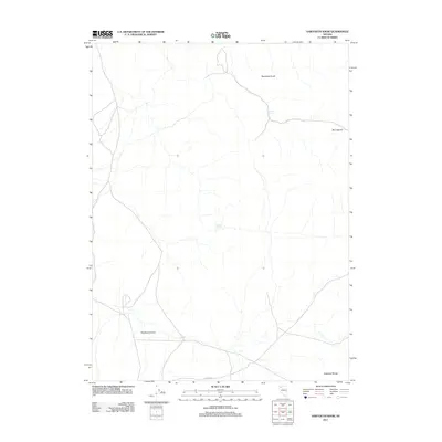 2011 Map of Sawtooth Knob, 2011 Print
