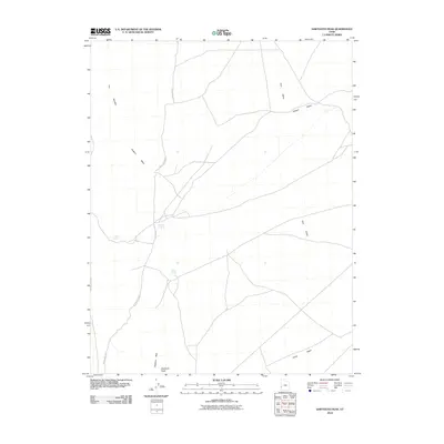 2010 Map of Sawtooth Peak, 2010 Print