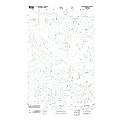 2011 Map of Sawtooth Ridge, 2011 Print
