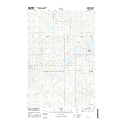 2016 Map of Sawyer, 2016 Print