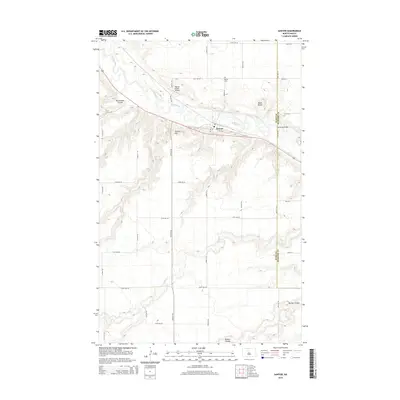 2014 Map of Sawyer, 2014 Print