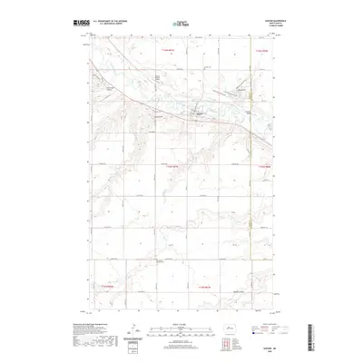 2020 Map of Sawyer, 2020 Print
