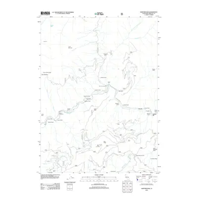 2012 Map of Sawyers Bar, 2012 Print