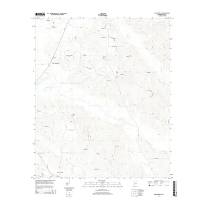 2014 Map of Sawyerville, 2014 Print