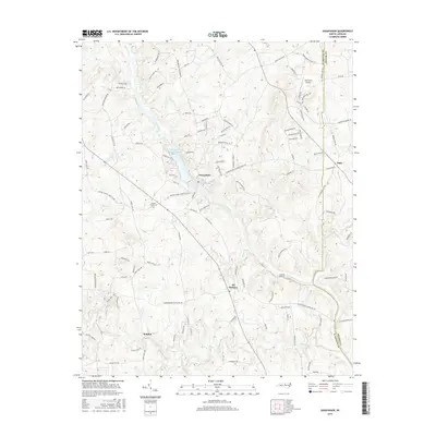 2016 Map of Saxapahaw, 2016 Print
