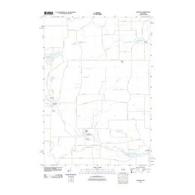 2010 Map of Saxeville, 2010 Print