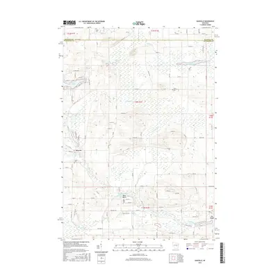 2015 Map of Saxeville, 2015 Print