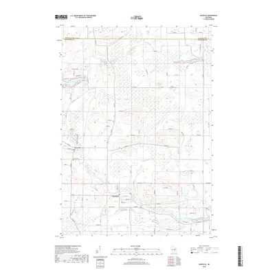 2018 Map of Saxeville, 2018 Print