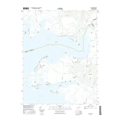 2016 Map of Saxis, 2016 Print