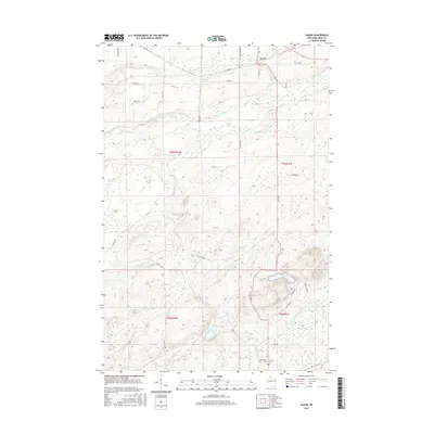 2015 Map of Saxon, 2015 Print
