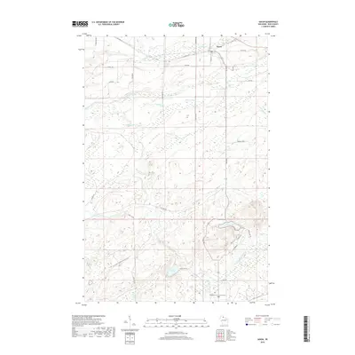 2018 Map of Saxon, 2018 Print