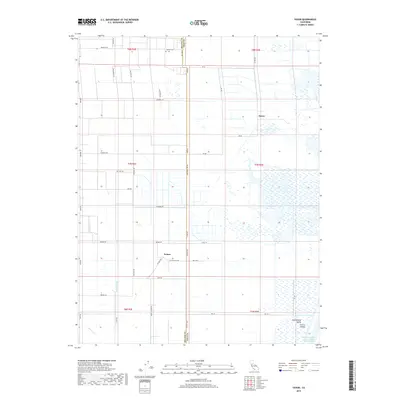 2018 Map of Saxon, 2018 Print