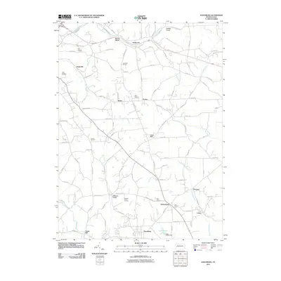 2010 Map of Saxonburg, 2010 Print