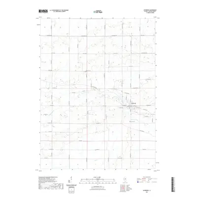 2021 Map of Saybrook, 2021 Print