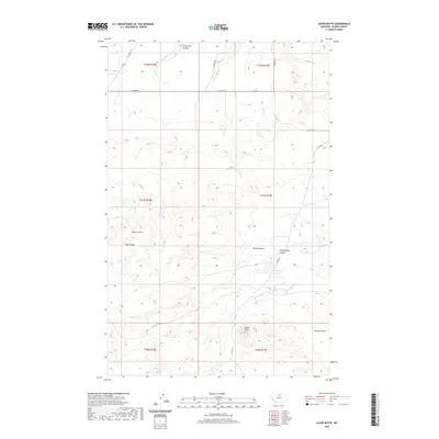 2020 Map of Sayer Butte, 2020 Print