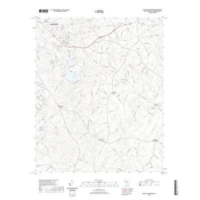 2020 Map of Saylors Crossroads, 2020 Print