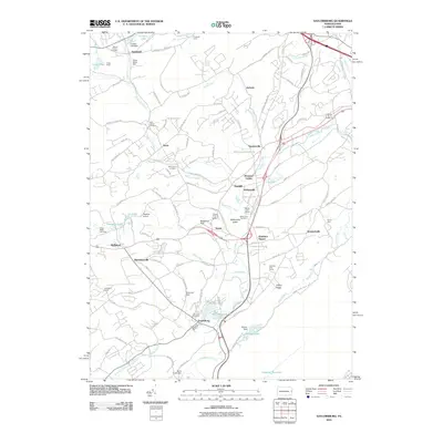 2010 Map of Saylorsburg, 2010 Print