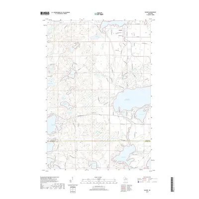 2018 Map of Sayner, 2018 Print