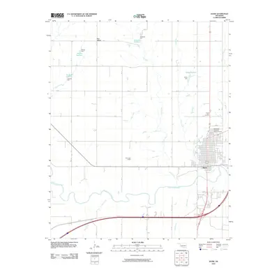 2010 Map of Sayre, 2010 Print