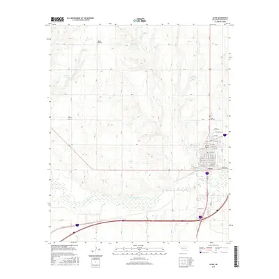 2016 Map of Sayre, 2016 Print