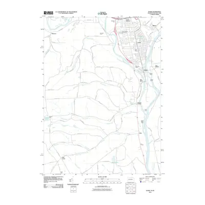 2010 Map of Sayre, 2010 Print