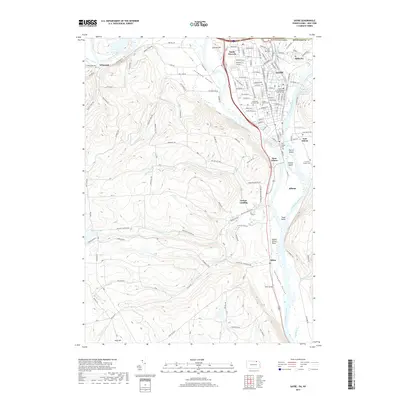 2019 Map of Sayre, 2019 Print