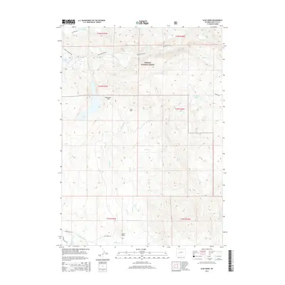 2015 Map of Scab Creek, 2015 Print