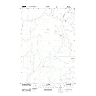 2011 Map of Scab Rock Mountain, 2011 Print