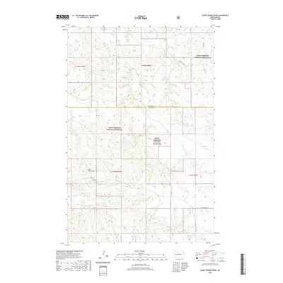 2020 Map of Scairt Woman Draw, 2020 Print