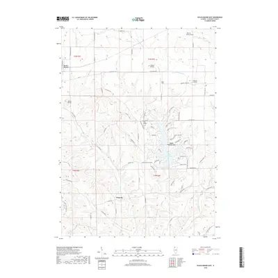 2018 Map of Scales Mound East, 2018 Print