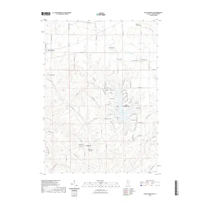 2021 Map of Scales Mound East, 2021 Print